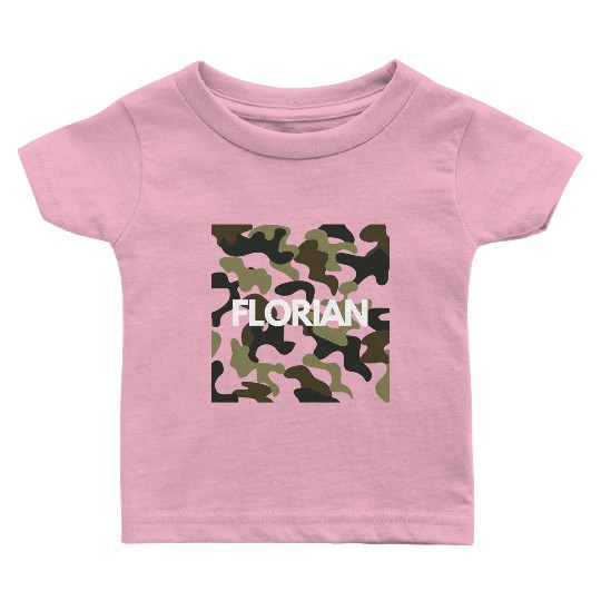 Florian Name Baby T Shirts Men Good Quality Camouflage
