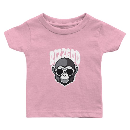 Rizz God – Ultimate Ape Charm Baby T Shirts