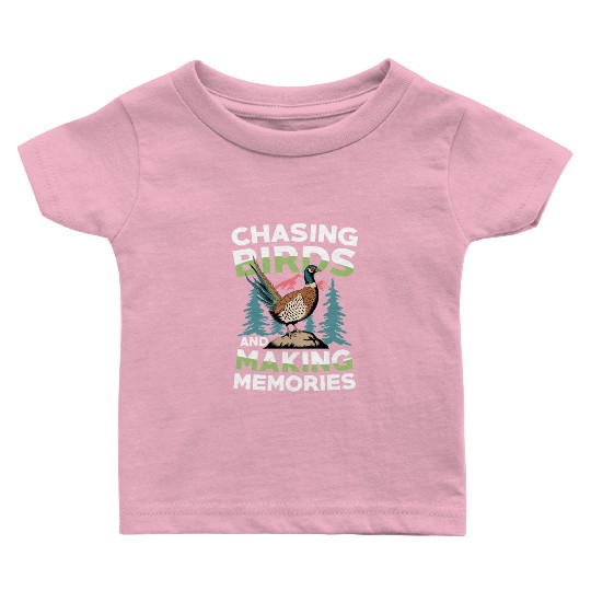 Pheasant Hunting for Hunters Baby T Shirts