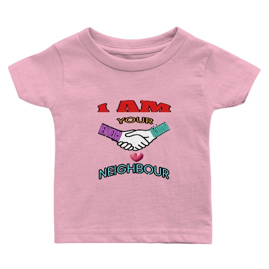 I AM YOUR NEIGHOUR NEW MEXICO AND OKLAHOMA Baby T Shirts
