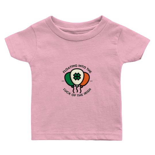 Floating into the luck of the irish Baby T Shirts