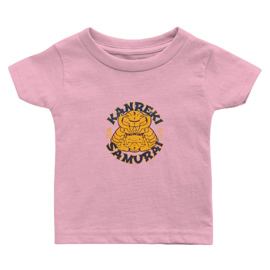 Kanreki 60th Birthday Japanese Samurai Baby T Shirts