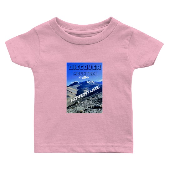 Discover Mountain Adventure Baby T Shirts