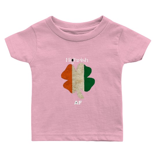 Irish AF – Funny St. Patrick’s Day Drinking Baby T Shirts