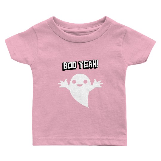 Dancing Ghost | Boo Yeah! | Unisex | Baby T Shirts