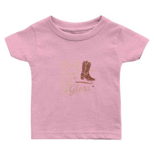 Soft Cowgirl Floral Rodeo Western Aesthetic Horse Baby T Shirts