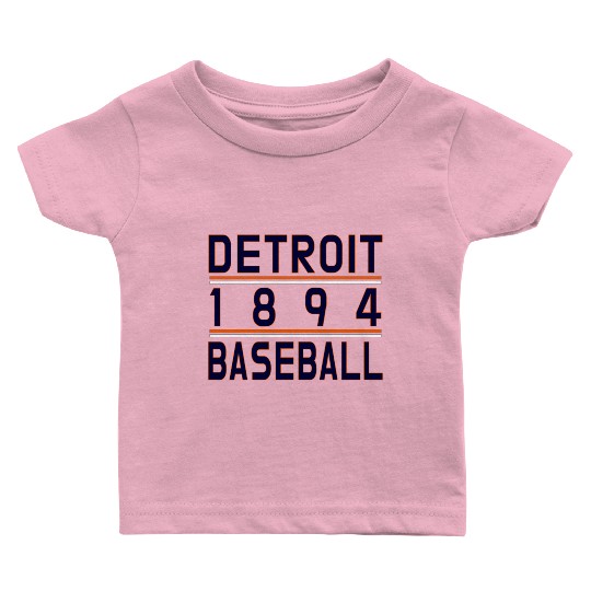 Detroit Baseball Classic Baby T Shirts