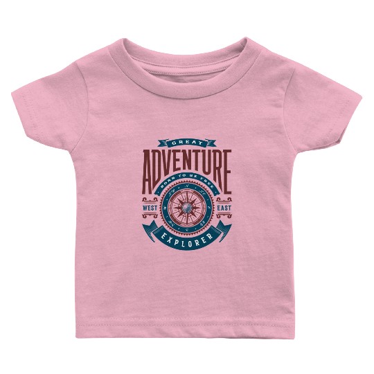 Great Adventure Baby T Shirts