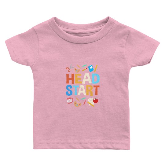 Head Start Crew School Teacher Baby T Shirts
