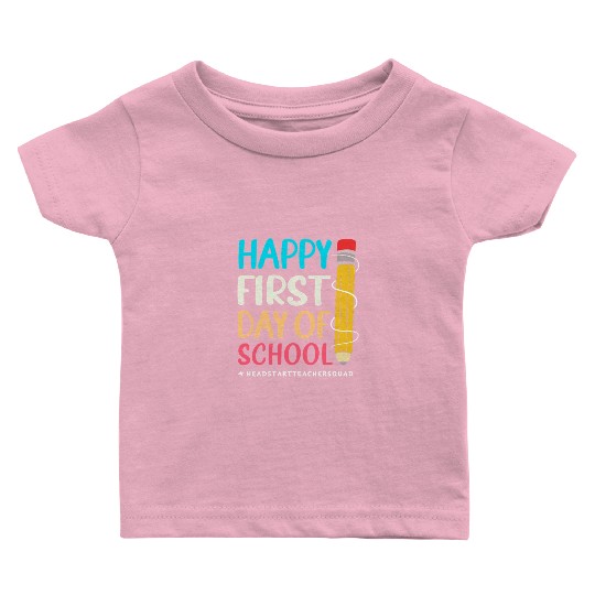 School Head Start Crew Teacher Baby T Shirts