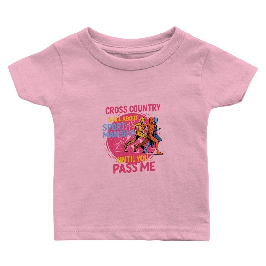 XC Running Baby T Shirts