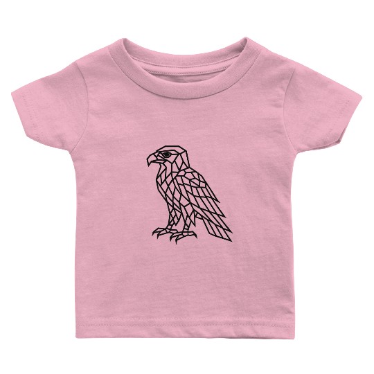 Geometric Eagle Baby T Shirts