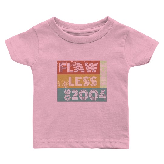 21st birthday Flawless since 06/2004 Baby T Shirts