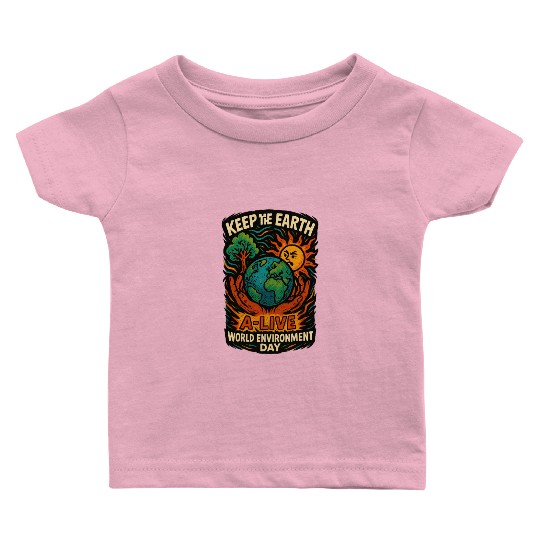Earth Guardian World Environment Day Baby T Shirts