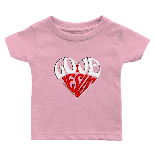 I love Jesus Baby T Shirts