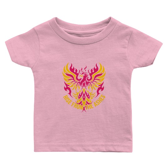 Rise From The Ashes Phoenix Bird T Tattoo Baby T Shirts