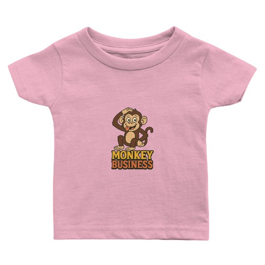 Monkey business Baby T Shirts