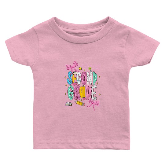 second grade Back to School Baby T Shirts