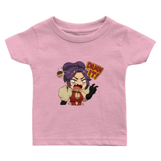 OniGiri AKA Giri Mario Party Style Sticker DAMN IT Baby T Shirts