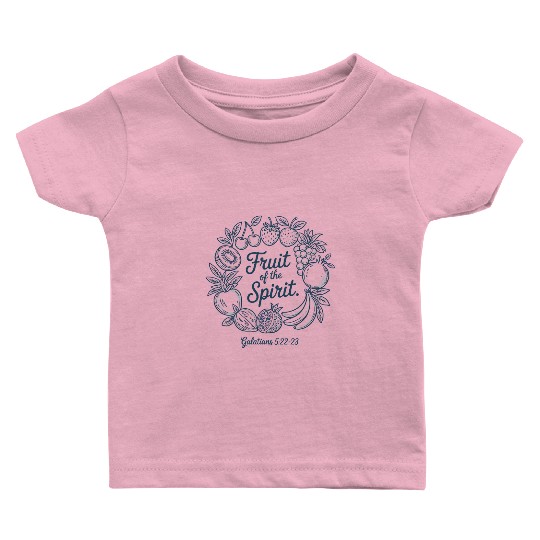 Fruit of the Spirit Christian Summer Baby T Shirts
