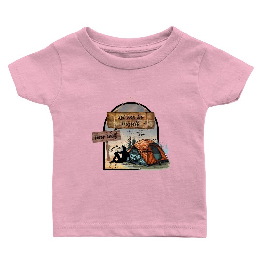 Lone Wolf Retreat Baby T Shirts