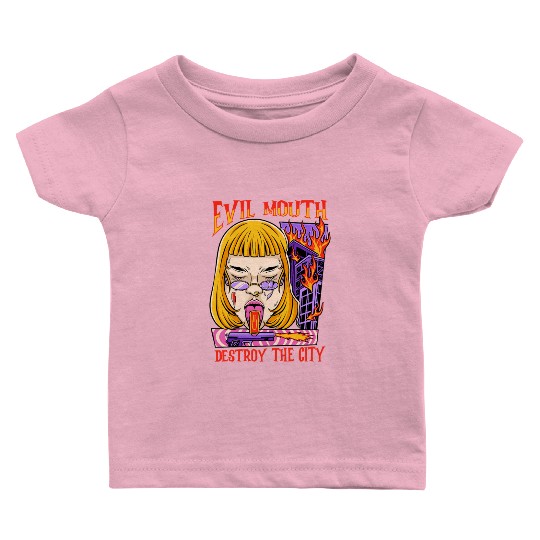 Evil Mouth Culture Streetwear Baby T Shirts