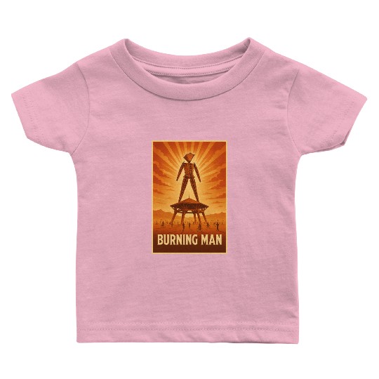 Burning Man Baby T Shirts