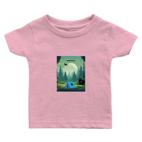 Respect the Locals – Wilderness Camping Warning Baby T Shirts