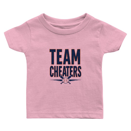 Houston Asterisks Baseball Team Cheaters Baby T Shirts