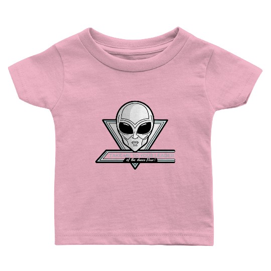 Take Me To Your Leader Alien Rave Retro 2000s Y2K Baby T Shirts
