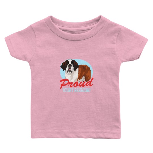 Saint Bernard Dog Dad St. Bernhard Baby T Shirts