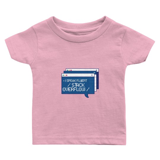 Stack Overflow Computer Scientist Baby T Shirts
