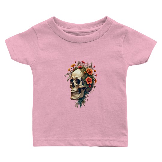 Eco Skull ❘ Nature Vibes ✦ Rebirth Baby T Shirts