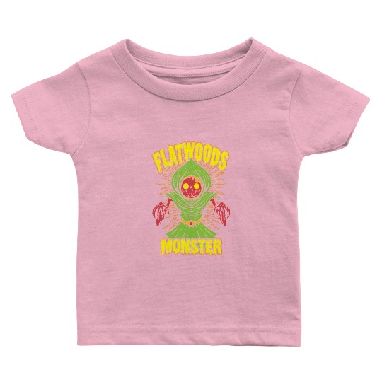 Flatwoods Monster Cryptid Terror Baby T Shirts