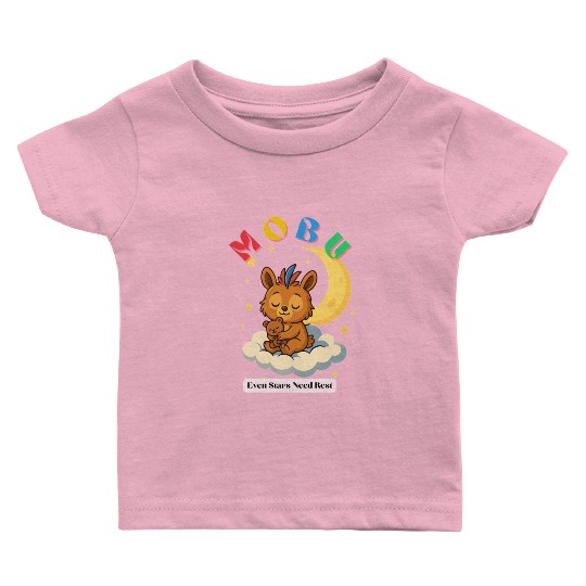 MoBu – Even Stars Need Rest Baby T Shirts