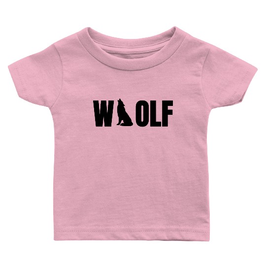 Lone Wolf Spirit Baby T Shirts