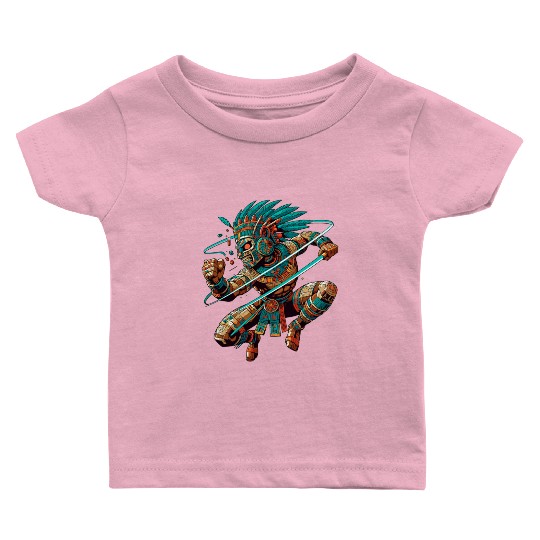 Aztec Warrior - Inca Maya Mayans Baby T Shirts