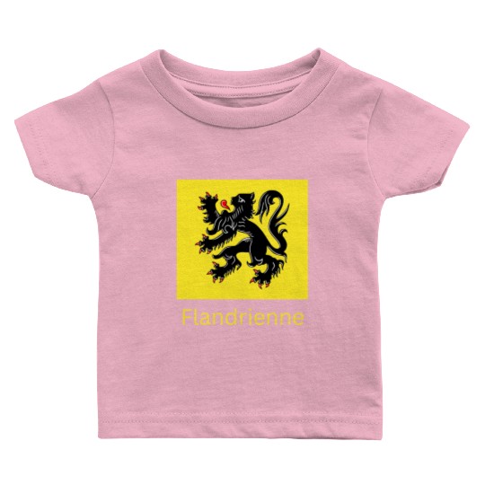 Flandrienne Tour of Flanders cycling support Baby T Shirts