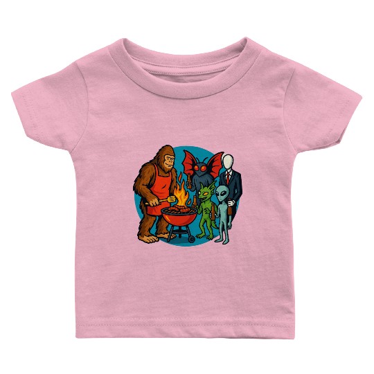 Cryptid Cookout Baby T Shirts