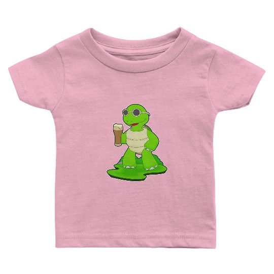 Turtle Beer mug Beer Baby T Shirts