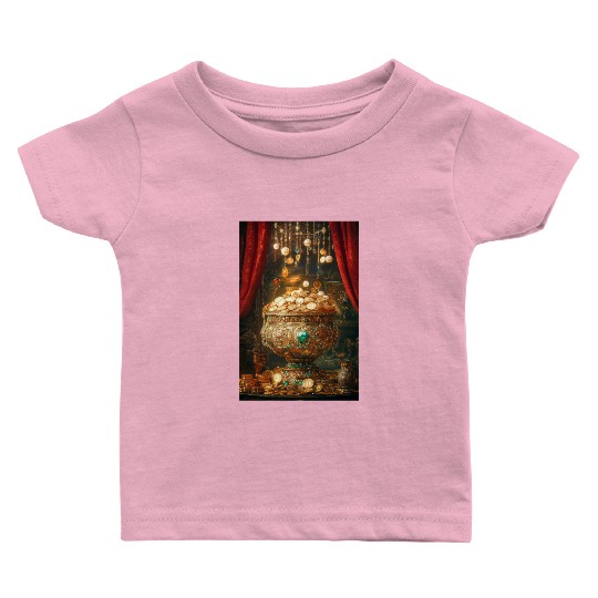 Royal Treasure Overflowing Baby T Shirts