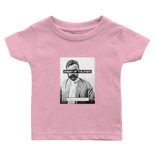 Emiliano Zapata (EOTS) (B&W) Baby T Shirts