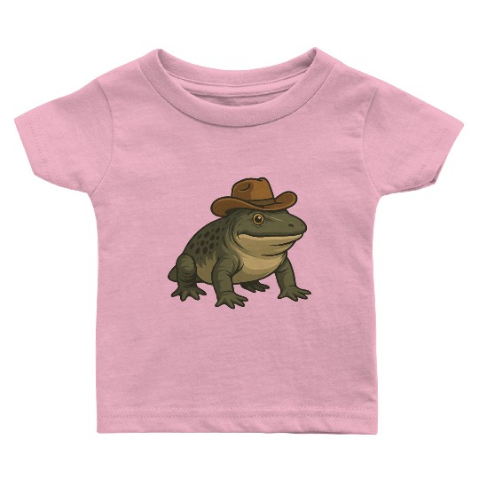 Prehistoric amphibian cartoon Texas evolution rept Baby T Shirts