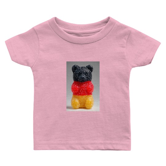 German Flag Gummy Bear Baby T Shirts