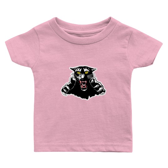 Black Panther Claw Design Baby T Shirts