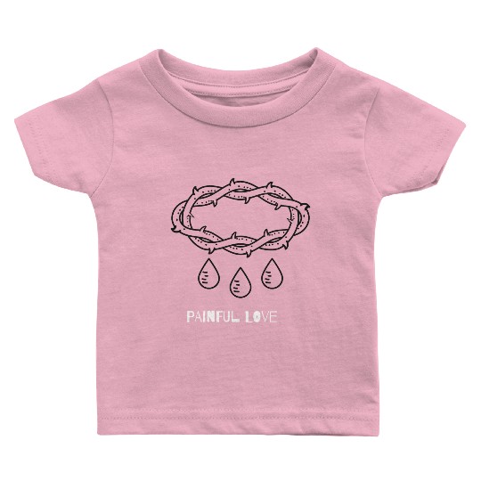 Dark Whispers Crown of Thorns Baby T Shirts