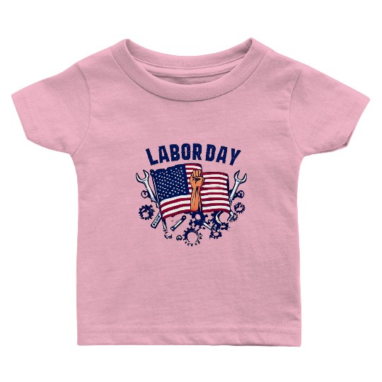 LABOR DAY us Baby T Shirts