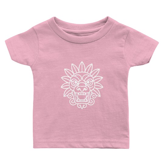 Ancient Aztec Quetzalcoatl Artwork Baby T Shirts