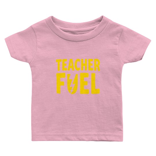 Teacher Fuel - Coffee icon Baby T Shirts