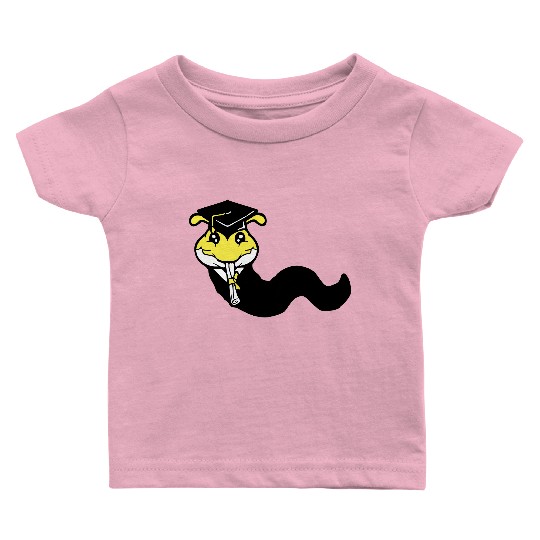 Caterpillar school graduation passed College proud Baby T Shirts